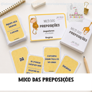 MICO DAS PREPOSIÇÕES - KIT