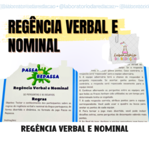 PASSA OU REPASSA — REGÊNCIA VERBAL E NOMINAL