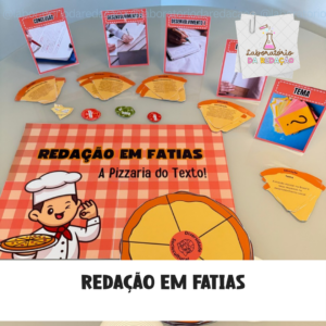 PIZZARIA / REDAÇÃO EM FATIAS - A PIZZARIA DO TEXTO