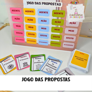 O JOGO DAS PROPOSTAS – REDAÇÃO DO ENEM MÉDIO