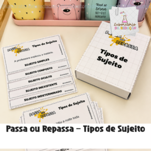 PASSA OU REPASSA - TIPOS DE SUJEITO